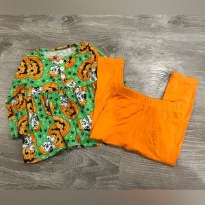 Sunshine sweeties 9-12 months bamboo Dalmatians Halloween